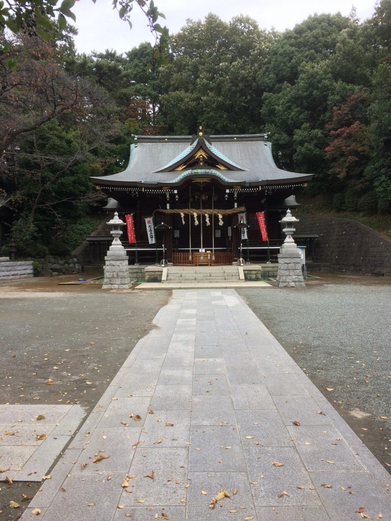 丘の上にお寺がありました丘の上にお寺がありました